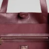 Alo Tranquility Shopper – Bordeauxfarbenes Wildleder
