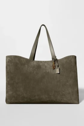 Alo Tranquility Shopper – Olivenbaum-Wildleder
