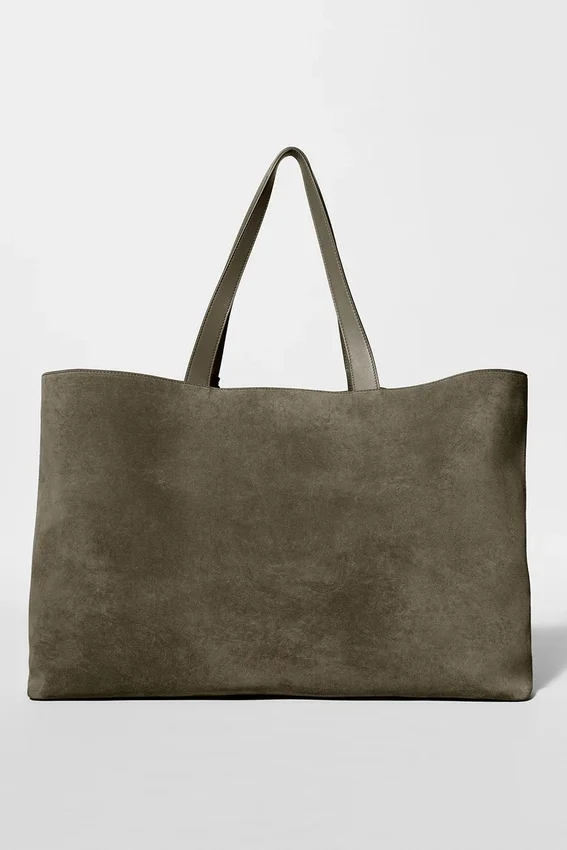 Alo Tranquility Shopper – Olivenbaum-Wildleder