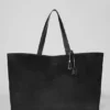 Alo Tranquility Shopper – Schwarzes Wildleder