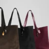 Alo Tranquility Shopper – Schwarzes Wildleder