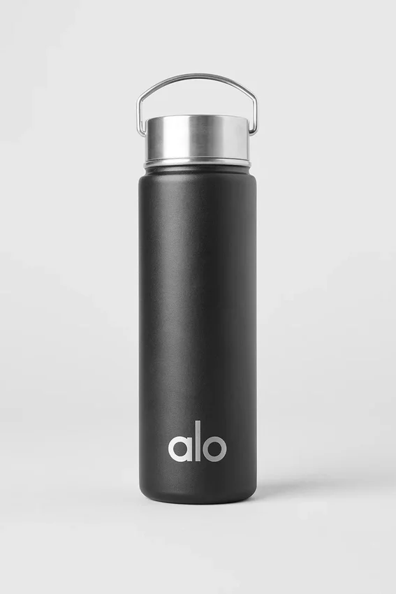 Alo-Trinkflasche – Schwarz