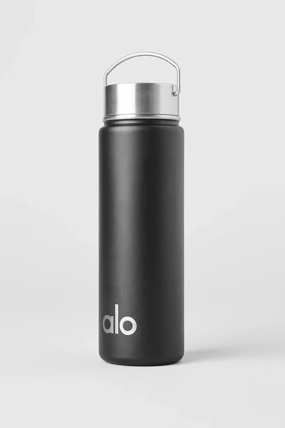 Alo-Trinkflasche – Schwarz