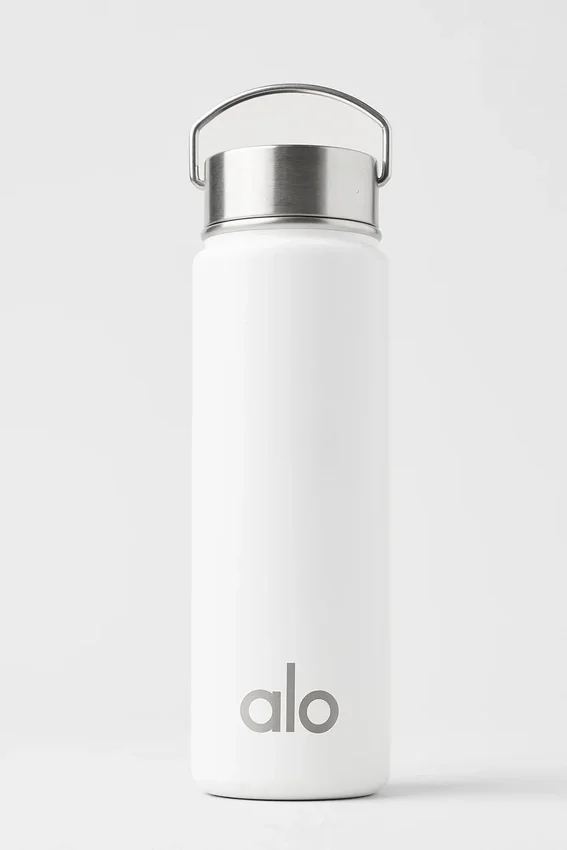 Alo-Trinkflasche – Weiß