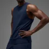 Alo Vapor Muscle Top – Navy