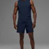 Alo Vapor Muscle Top – Navy