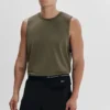 Alo Vapor Muscle Top – Olive Tree