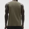 Alo Vapor Muscle Top – Olive Tree