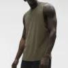 Alo Vapor Muscle Top – Olive Tree