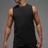 Alo Vapor Muscle-Top – Schwarz