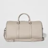 Alo Voyage Reisetasche – Leder in der Farbe „Gravel“