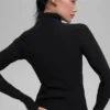 Alosoft 1/2 Zip Rapid Pullover – Schwarz