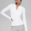 Alosoft 1/2 Zip Rapid Pullover – Weiß