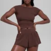Alosoft Back for More T-Shirt – Brownstone