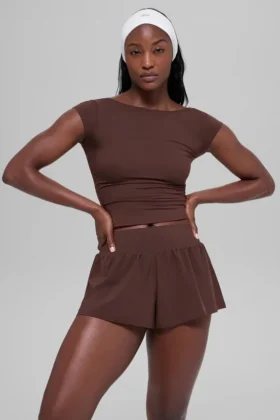 Alosoft Back for More T-Shirt – Brownstone