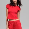 Alosoft Back for More T-Shirt – Leuchtendes Rot