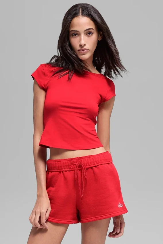 Alosoft Back for More T-Shirt – Leuchtendes Rot