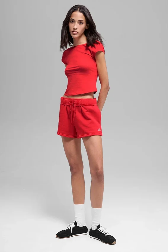 Alosoft Back for More T-Shirt – Leuchtendes Rot