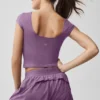 „Alosoft Back for More“-T-Shirt – Plum Kiss