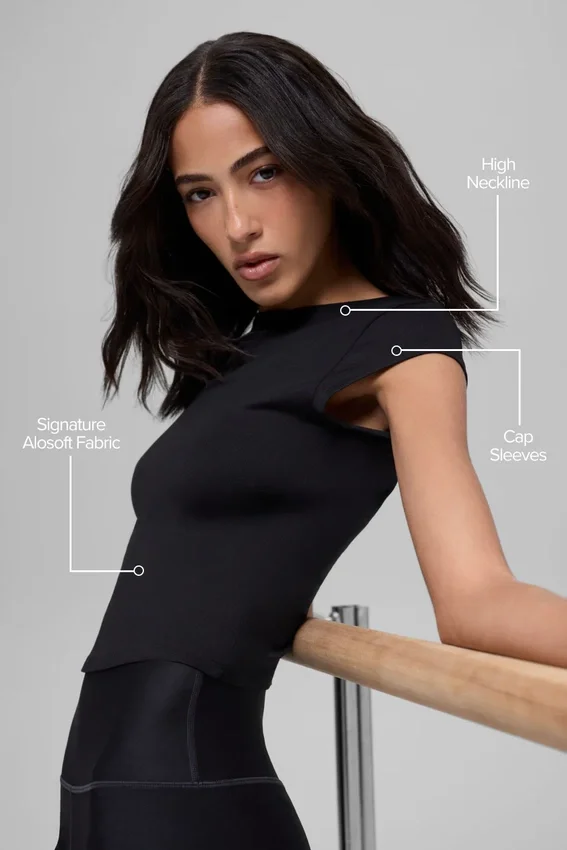Alosoft Back for More T-Shirt – Schwarz