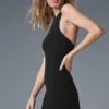 Alosoft Backspin-Kleid – Schwarz