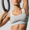 Alosoft Better Together BH – Athletic Heather Grey/Weiß
