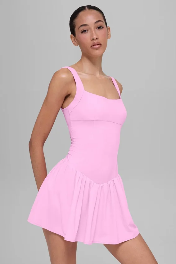 Alosoft Break Point Tennis-Kleid – Candy Heart Pink