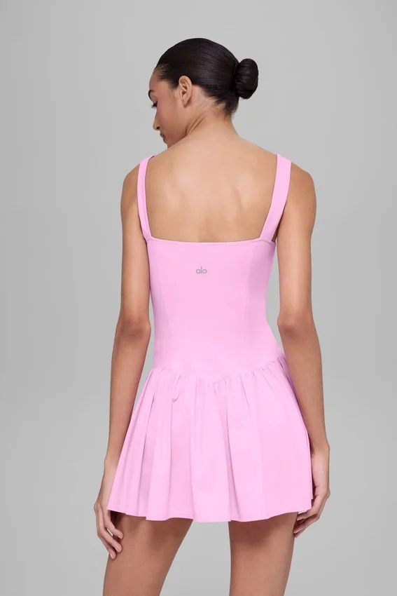 Alosoft Break Point Tennis-Kleid – Candy Heart Pink