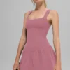 Alosoft Break Point Tennis-Kleid – Pink Wild Rose