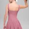 Alosoft Break Point Tennis-Kleid – Pink Wild Rose