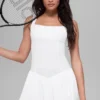 Alosoft Break Point Tenniskleid – Weiß