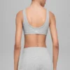 Alosoft Center Stage BH – Athletic Heather Grey