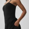 Alosoft Courtside Tenniskleid – Schwarz