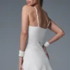 Alosoft Courtside Tenniskleid – Weiß