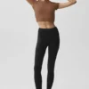 Alosoft Crop Finesse Kurzarmshirt – Sonnengeküsstes Braun