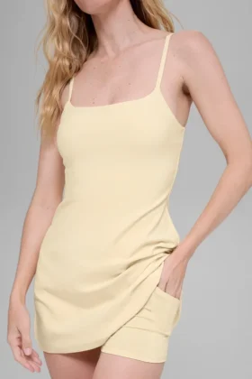 Alosoft Encore Tennis-Kleid – Candlelight Yellow
