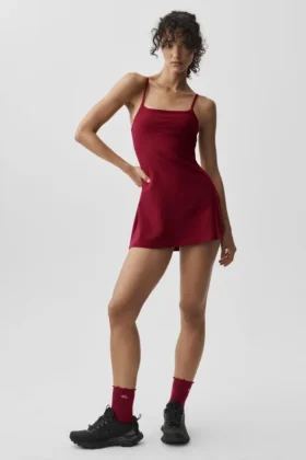 Alosoft Encore Tennis-Kleid – Summer Romance Red