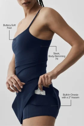 Alosoft Encore Tenniskleid – Navy