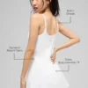 Alosoft Encore Tenniskleid – Weiß