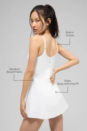 Alosoft Encore Tenniskleid – Weiß