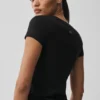 Alosoft Finesse T-Shirt – Schwarz