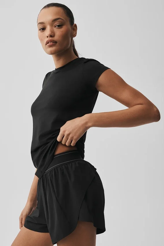 Alosoft Finesse T-Shirt – Schwarz