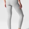 Alosoft High-Waist 7/8 Highlight Leggings – Athletic Heather Grey