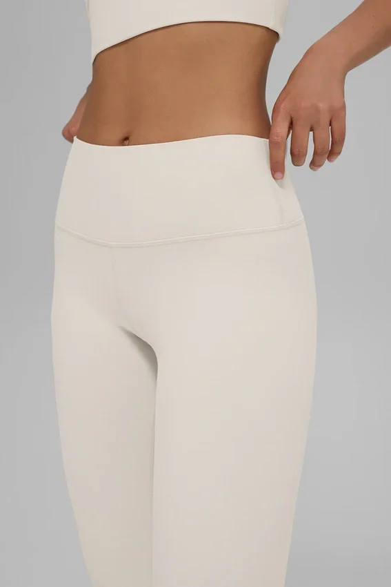 Alosoft High-Waist 7/8 Highlight Leggings – Bone