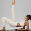 Alosoft High-Waist 7/8 Highlight Leggings – Bone