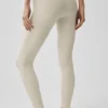 Alosoft High-Waist 7/8 Highlight Leggings – Oatmeal Heather