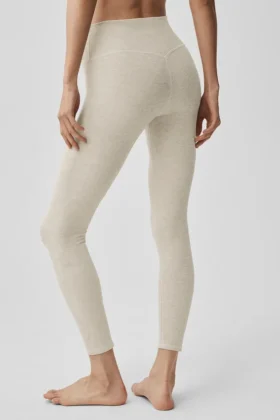Alosoft High-Waist 7/8 Highlight Leggings – Oatmeal Heather