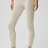 Alosoft High-Waist 7/8 Highlight Leggings – Oatmeal Heather