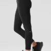 Alosoft High-Waist 7/8 Highlight Leggings – Schwarz