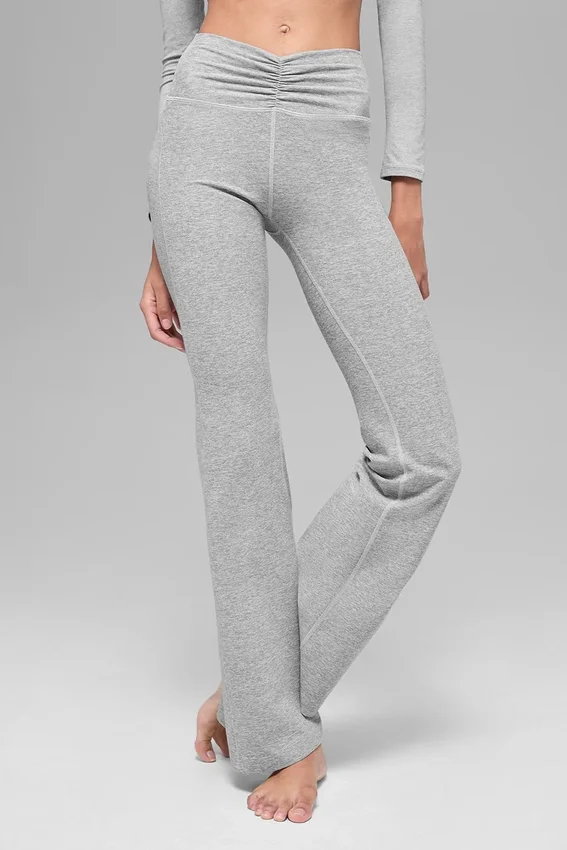 Alosoft Intuition High-Waist Bootcut – Athletic Heather Grey